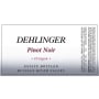 Dehlinger Octagon Pinot Noir 1999 Front Label
