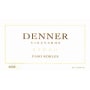 Denner Paso Robles Syrah 2005 Front Label
