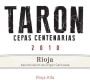 Bodegas Taron Cepas Centenarias 2010 Front Label