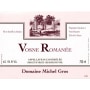 Domaine Michel Gros Vosne-Romanee 2009 Front Label