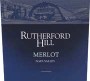Rutherford Hill Merlot (375ML half-bottle) 1996 Front Label