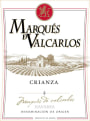 Bodegas Valcarlos Marques de Valcarlos Crianza 2010 Front Label