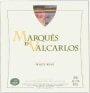 Bodegas Valcarlos Marques de Valcarlos Blanco 2015 Front Label