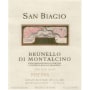 San Biagio Brunello di Montalcino 1995 Front Label