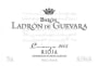 Bodegas Valdelana Baron Ladron de Guevara Crianza 2005 Front Label