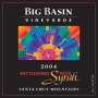 Big Basin Rattlesnake Rock Syrah 2004 Front Label