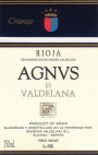 Bodegas Valdelana Agnus Vino de Autor Crianza 2008 Front Label