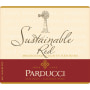 Parducci Sustainable Red Blend 2014 Front Label