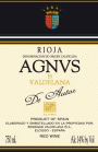 Bodegas Valdelana Agnus de Autor Roble 2013 Front Label