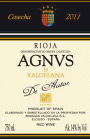 Bodegas Valdelana Agnus de Autor Roble 2011 Front Label