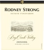 Rodney Strong Dry Creek Valley Zinfandel 2013 Front Label
