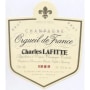 Charles Lafitte Vintage 1989 Front Label