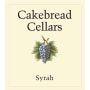 Cakebread Syrah 1998 Front Label