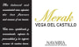 Bodegas Vega del Castillo Merak 2007 Front Label