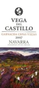 Bodegas Vega del Castillo Cepas Viejas Garnacha 2007 Front Label