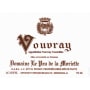 Domaine Pichot Vouvray Domaine Le Peu de la Moriette Moelleux 1990 Front Label