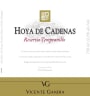 Bodegas Vicente Gandia Utiel-Requena Hoya de Cadenas Reserva 2009 Front Label