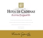 Bodegas Vicente Gandia Utiel-Requena Hoya de Cadenas Reserva 2006 Front Label