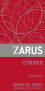 Bodegas Vina Solorca Vina Solorca Zarus Crianza 2009 Front Label
