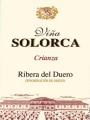 Bodegas Vina Solorca Crianza 2013 Front Label
