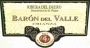 Bodegas Vina Solorca Baron dell Valle Crianza 2009 Front Label