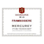 Faiveley Domaine de la Framboisiere Mercurey Clos du Roy Premier Cru 1996 Front Label