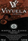 Bodegas Viyuela Crianza 2013 Front Label