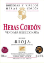 Bodegas y Vinedos Heras Cordon Vendimia Seleccionada 2013 Front Label