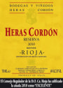 Bodegas y Vinedos Heras Cordon Reserva 2010 Front Label
