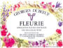 Duboeuf Fleurie 1998 Front Label