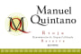 Bodegas y Vinedos Labastida Manuel Quintano Reserva 2001 Front Label