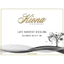 Kiona Late Harvest Riesling 2015 Front Label