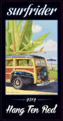 Rosenthal Surfrider Hang Ten Red 2012 Front Label