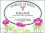 Duboeuf Regnie 1999 Front Label