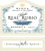 Bodegas y Vinedos Real Rubio Reserva 2007 Front Label