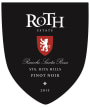 Roth Estate Rancho Santa Rosa Pinot Noir 2013 Front Label