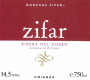 Bodegas Zifar Zifar Crianza 2006 Front Label