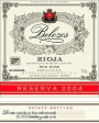 Bodegas Zugober Belezos Reserva 2004 Front Label