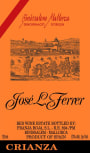Bodegues Jose L. Ferrer Binissalem Mallorca Crianza 2006 Front Label