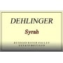 Dehlinger Estate Syrah 2001 Front Label