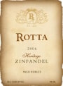Rotta Heritage Zinfandel 2006 Front Label