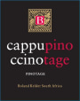 Bolland Cellar Cappupino Ccinotage Pinotage 2014 Front Label