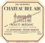 Chateau Bel Air Haut-Medoc 1997 Front Label