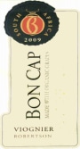 Bon Cap Organic Wine & Guestfarm Viognier 2009 Front Label