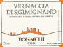 Bonacchi Vernaccia di San Gimignano 2014 Front Label
