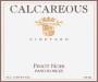 Calcareous Vineyard Pinot Noir 2004 Front Label