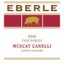 Eberle Muscat Canelli 2016 Front Label