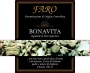 Bonavita Faro 2013 Front Label