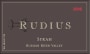 Rudius Syrah 2006 Front Label