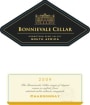 Bonnievale Cellar Chardonnay 2009 Front Label